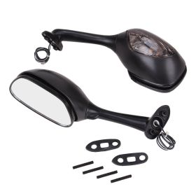 Rearview Mirror LED Turn Signal Light For Suzuki GSXR1000 600 R750 05-2016 SV650