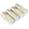 Car Tail Brake Stop Backup Reverse Turn Signal Lights 4 Pcs LED Bulbs