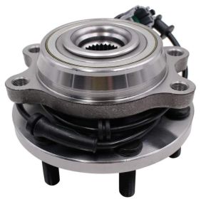 515065 [4WD 4X4 Models ONLY] Front Wheel Hub Bearing Assembly 6 Lugs w/ABS for NISSAN 2005-15 Frontier/Xterra, 2005-12 Pathfinder, for SUZUKI 2009-12