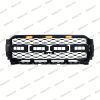 Front Grill Bumper Grille Fit For Ford F150 F-150 2021 With LED Light