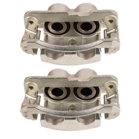2X Brake Caliper Steel W/ Bracket Pair For Chevrolet Silverado 1500 2500 LH + RH