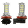 2PCS 800lm H8/H9/ H11 LED Fog DRL Light Bulb IP65 Water-Resistant 360Â° Beam Angle 6000K White