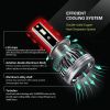 Gastokyle H1 LED Headlight Bulbs, 60W 10000 Lumens 6500K Cool White High Beam/Fog Lamp Light Conversion Kit (Pack of 2)