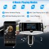 Car Wireless FM Transmitter USB Charger Hands-free Call MP3 Player SD Card Reading Aux-in LED Display