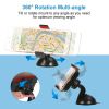 Universal Car Windshield Mount Holder 360 Degree Rotatable Dashboard Phone Cradle Stand