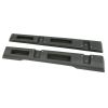 Black Side Step Running Boards Fit For Jeep 2007-2018 Wrangler JK 2 Door