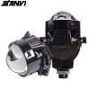 SANVI 2PCS S10 55W 5500K Hyperboloid Bi LED Projector Lens 3R G5 Auto Projector Lens Headlight Car Light Accessory