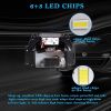 SANVI 2PCS S10 55W 5500K Hyperboloid Bi LED Projector Lens 3R G5 Auto Projector Lens Headlight Car Light Accessory